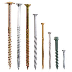 Tornillos para estructuras de madera, Tornillo para terraza