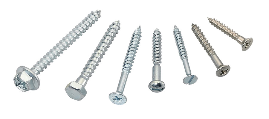 Tornillos rosca madera, Tornillos tirafondo