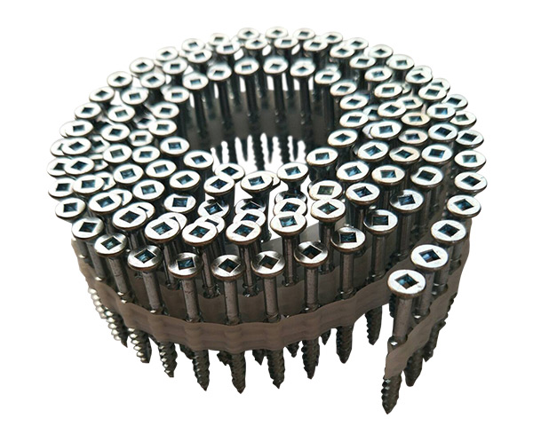 Tornillos clasificados (en cintas)