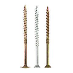Tornillos para estructuras de madera