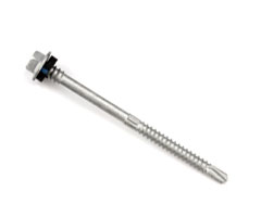 Tornillos autoperforantes para techo cabeza hexagonal flange con arandela de EPDM