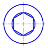 Hex socket