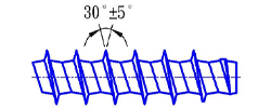 as-rolled end